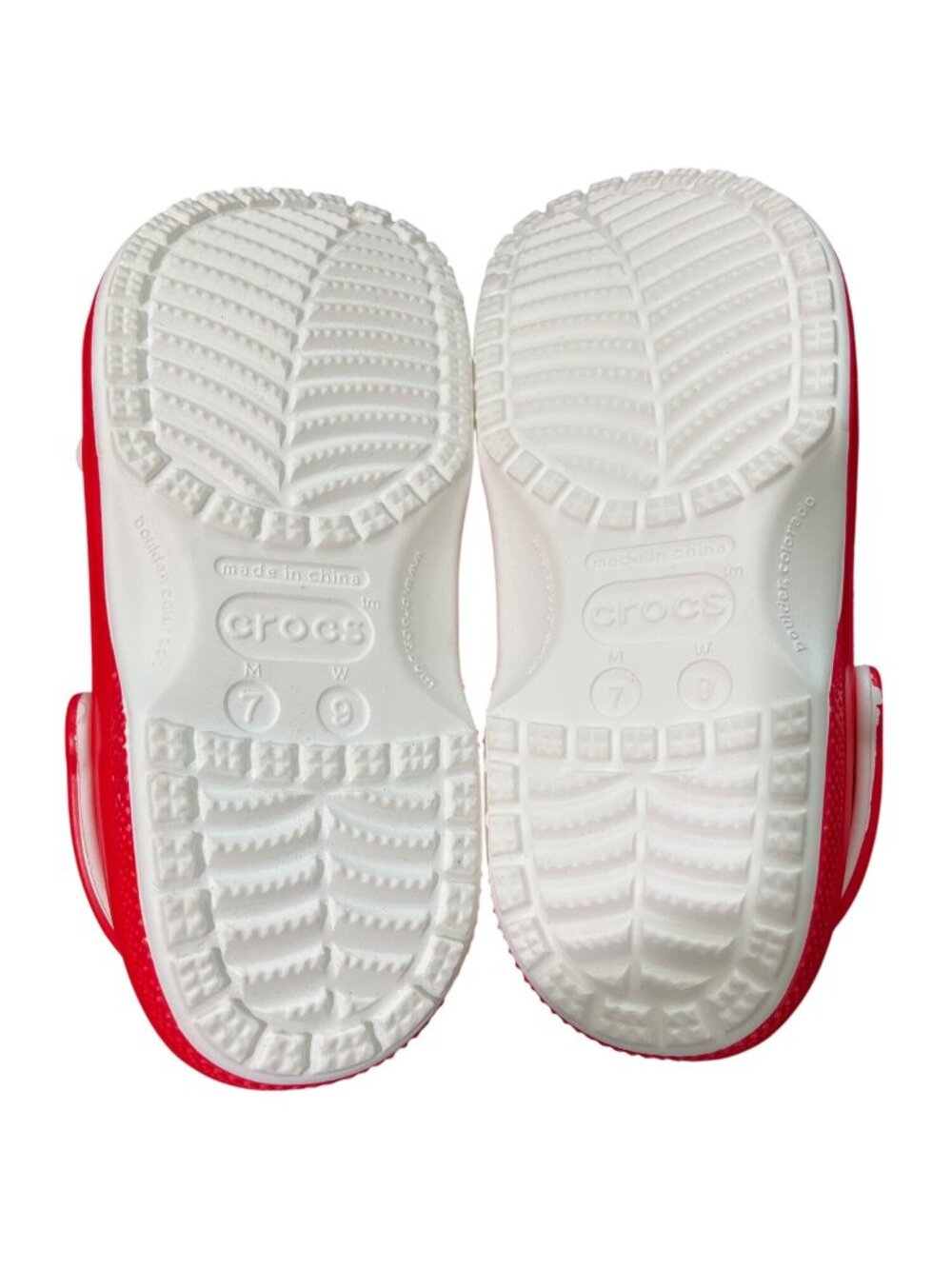 Crocs x McDonalds Womens Size 9 / Mens 7 Red Clogs with Fries Food Charms NEW - Picture 7 of 10